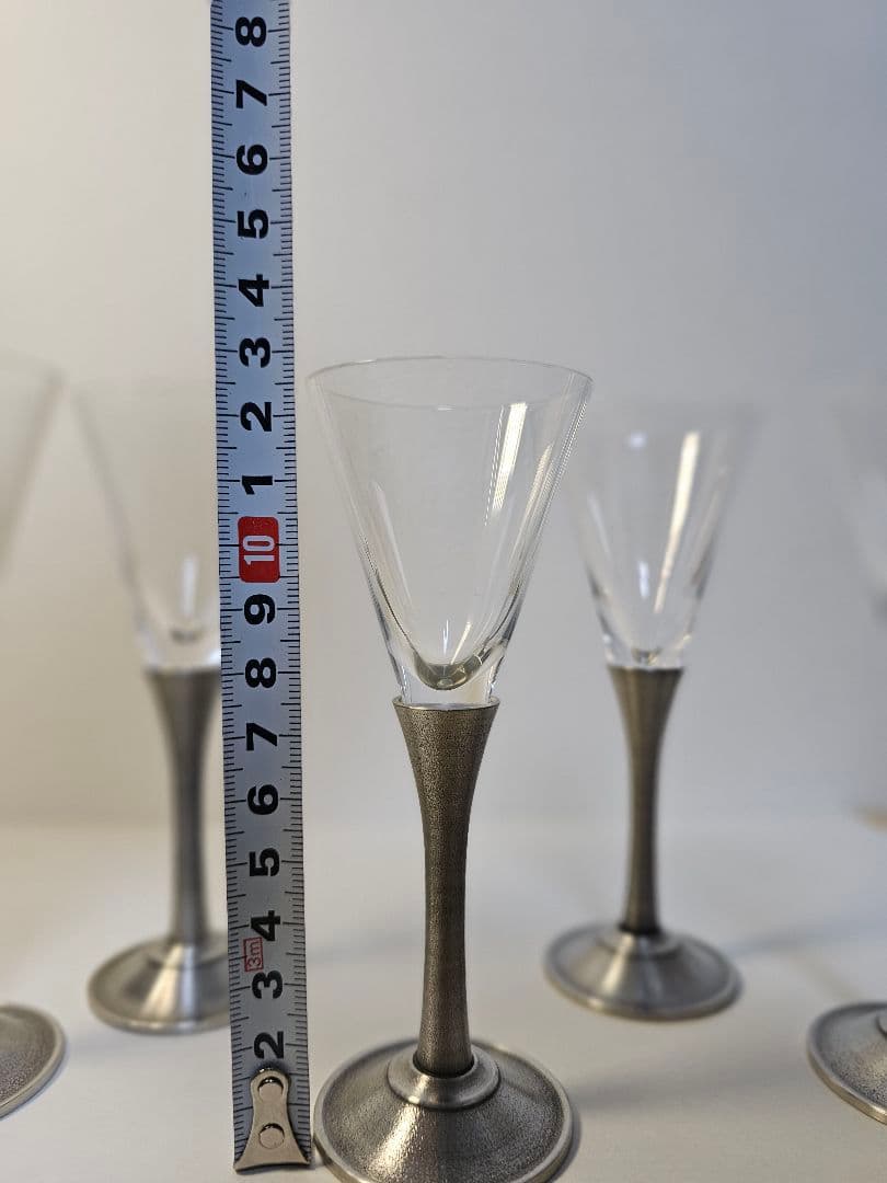 Rune Tennesmed社　ワイングラス　５脚　スウェーデン　北欧