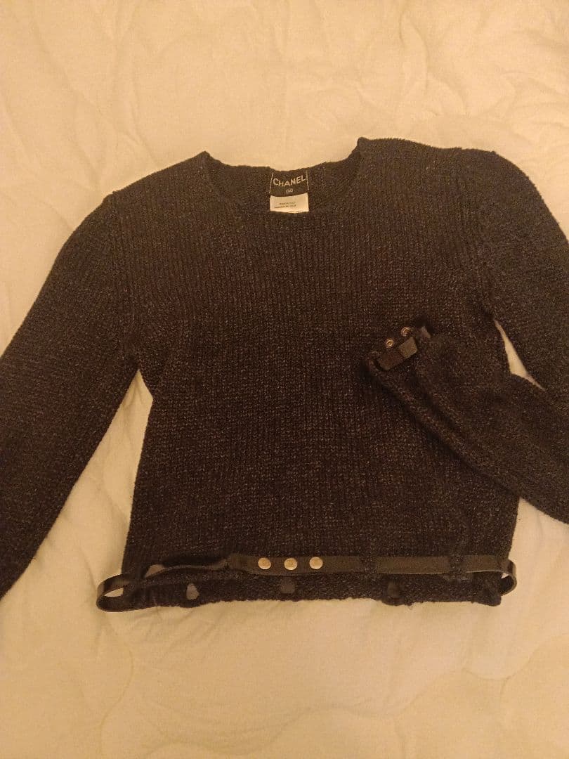 カリーナ　極美品　ココマークいっぱい　CHANEL シャネル　ニット