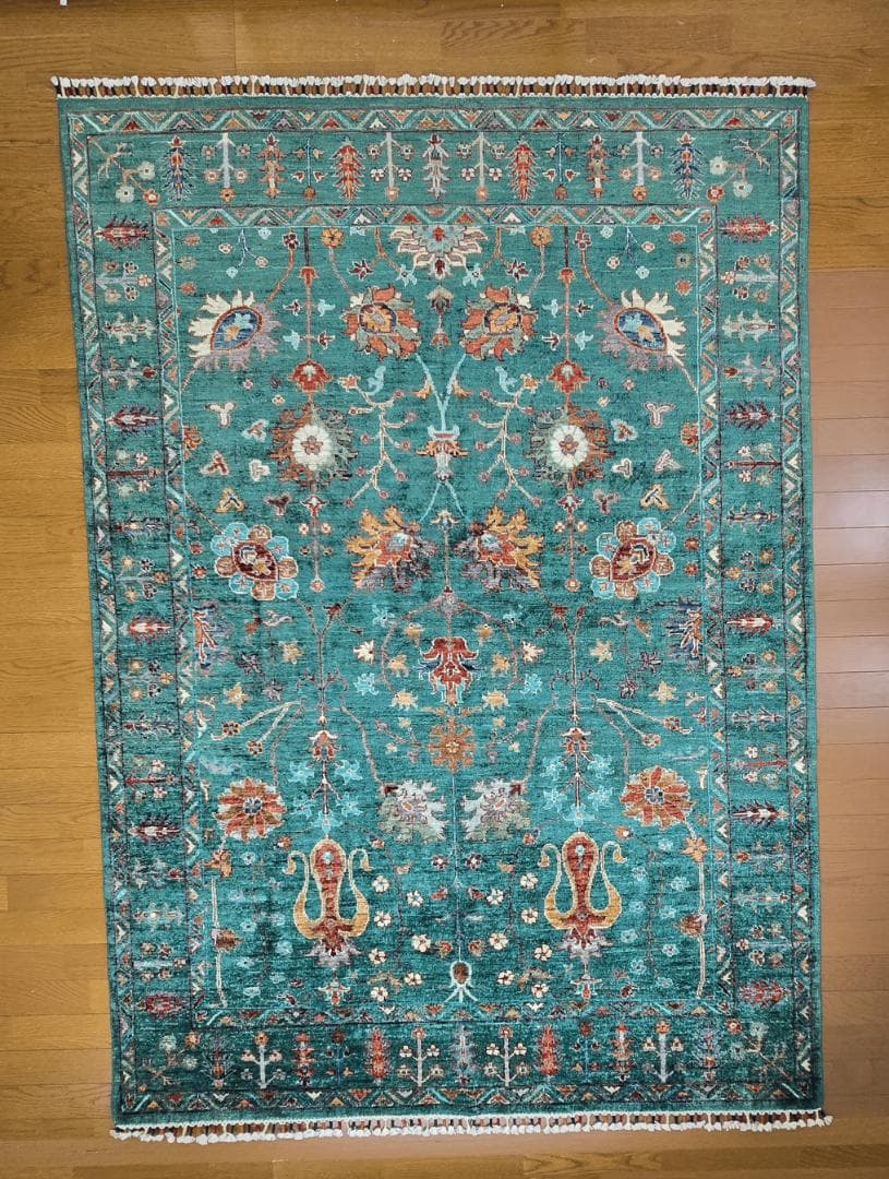 \"新品・手織り・天然ウール\"