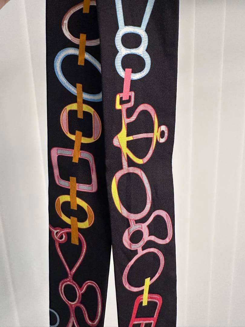 エルメス　ツイリー　ブラック