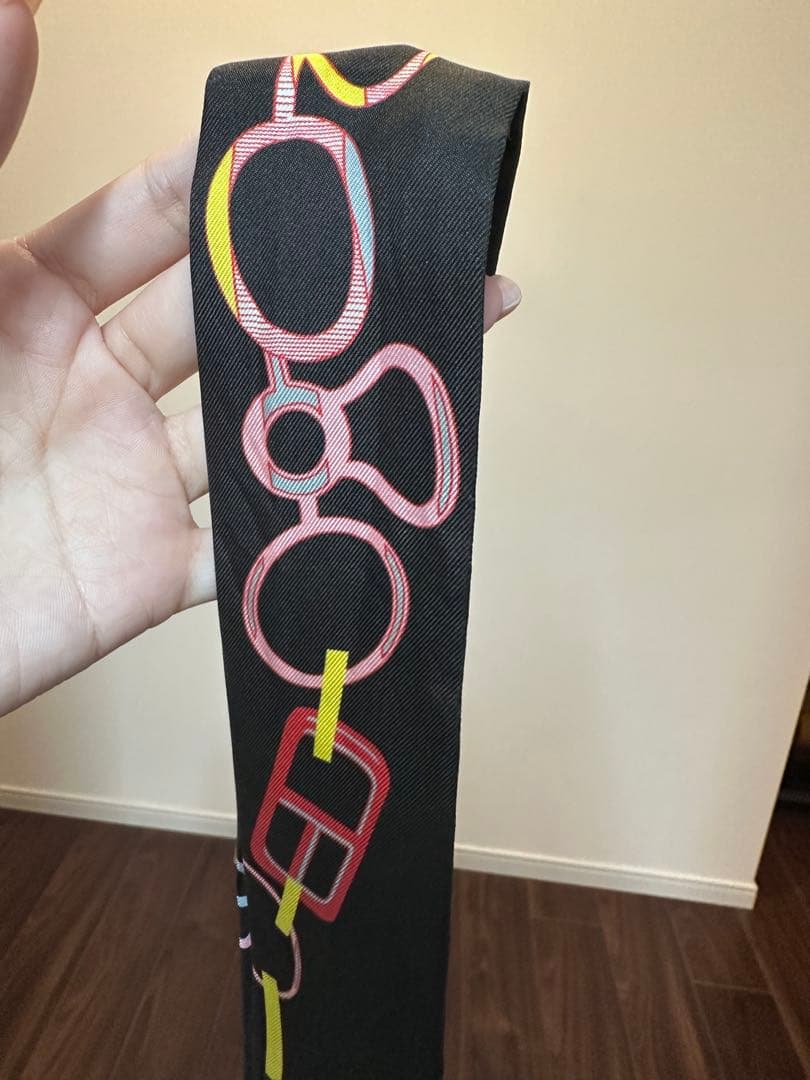 エルメス　ツイリー　ブラック