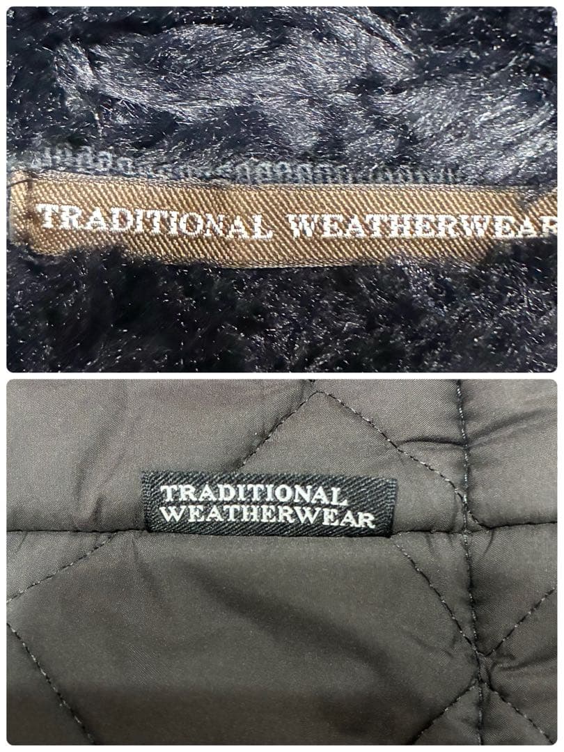 美品 希少 XL トラディショナルウェザーウェア キルティングコート ボア