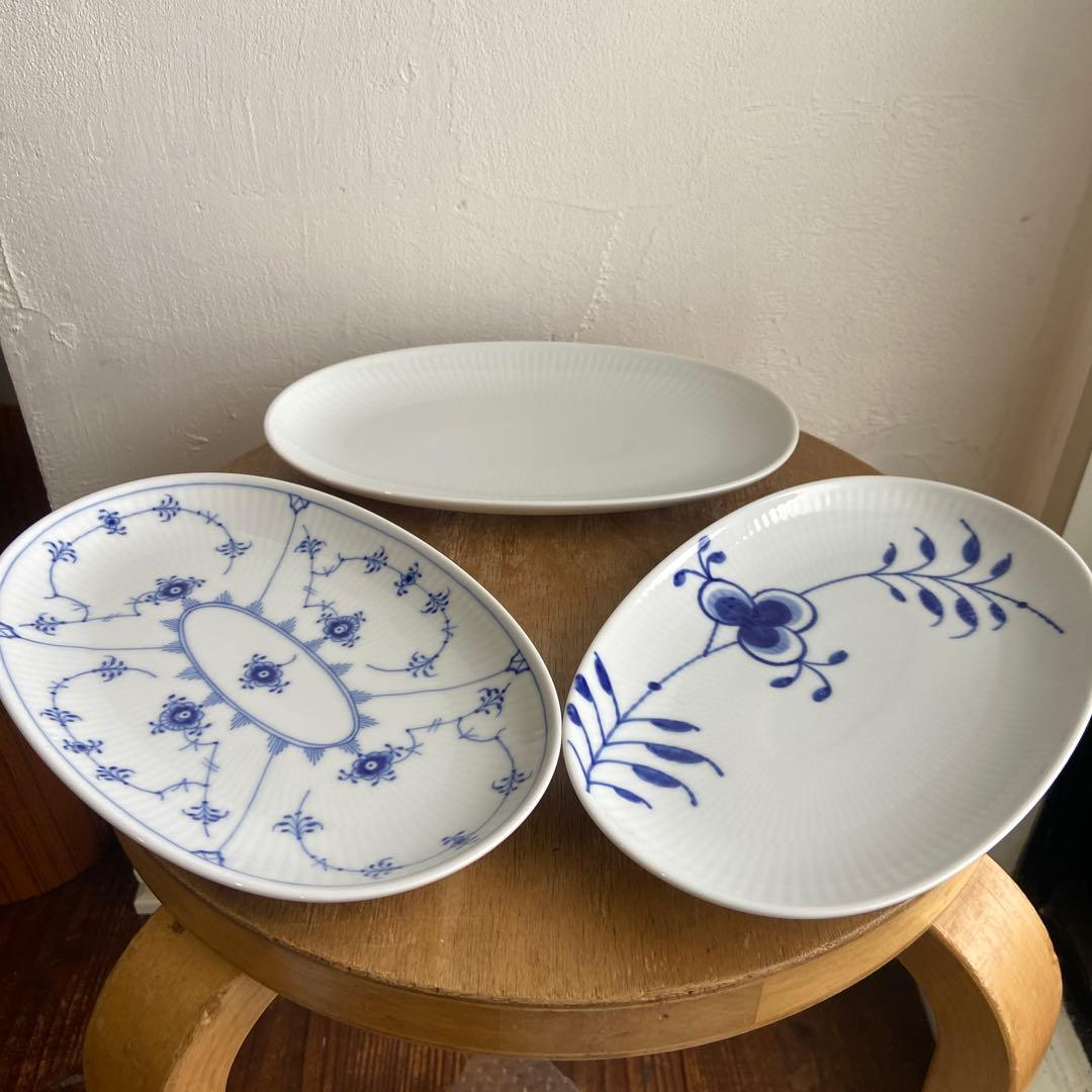 新品　ロイヤルコペンハーゲン　ヒストリーミックス　オーバル　23.5