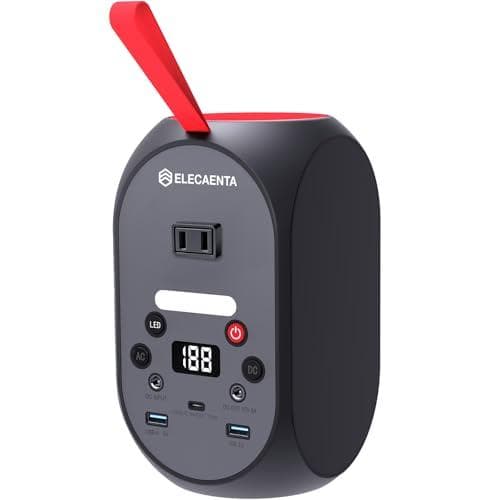 ELECAENTA ポータブル電源 99Wh 小型 リン酸鉄 軽量1.5Kg p