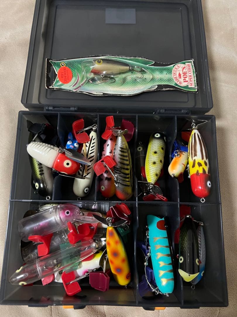 ヘドン　マグナムトーピード等　バス釣り引退品