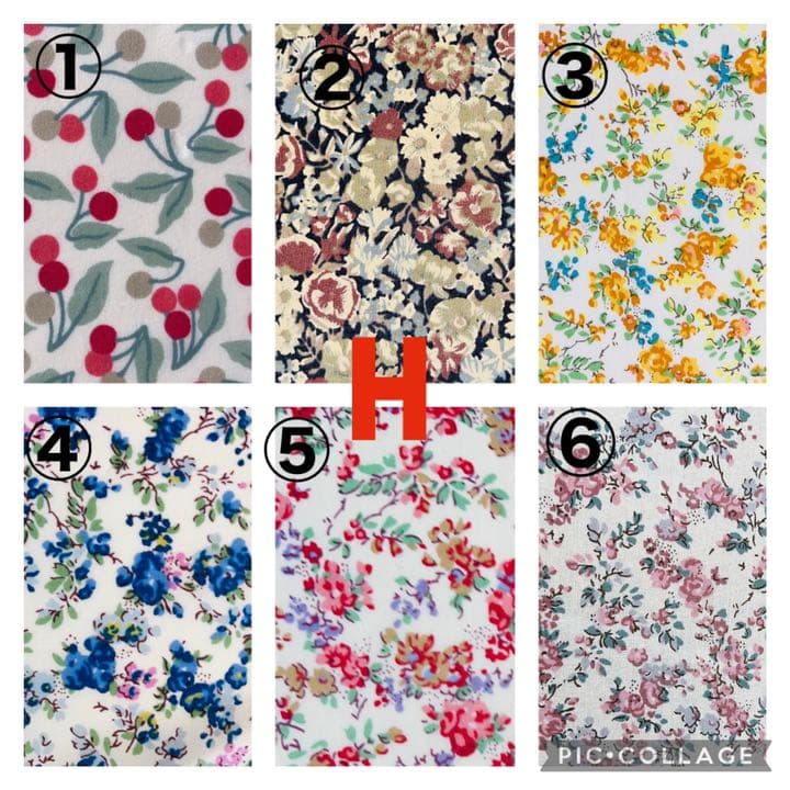 リバティヘアゴム　ヘアピン