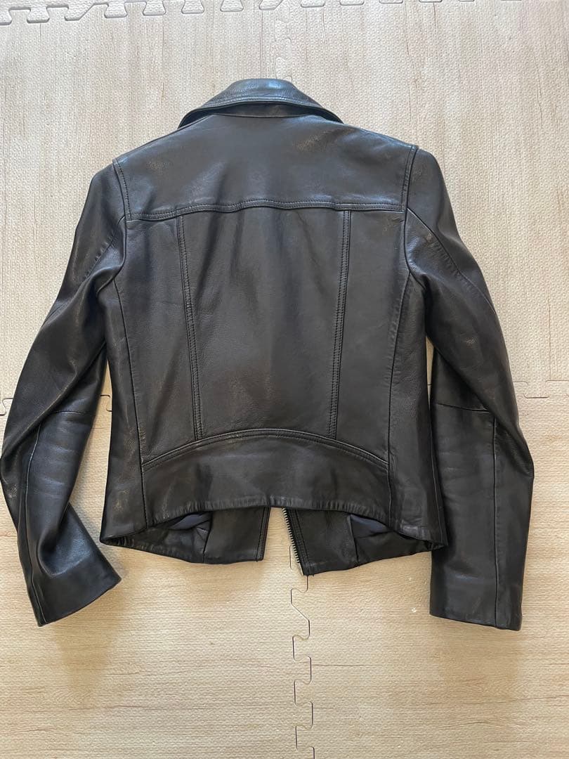 ALLSAINTS ブラック ライダースジャケット UK6