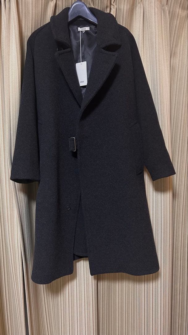 【shiun】TIELOCKEN MELTON COAT XS