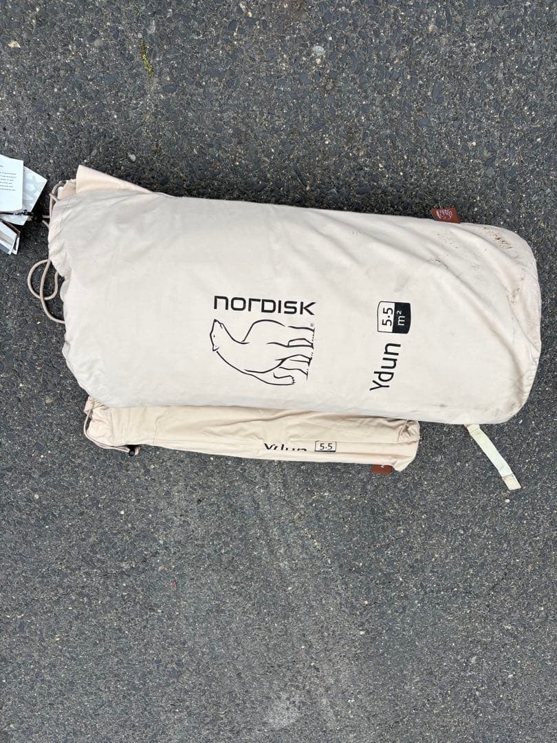 G384 norDISK Ydun 5.5㎡ テント 袋付き