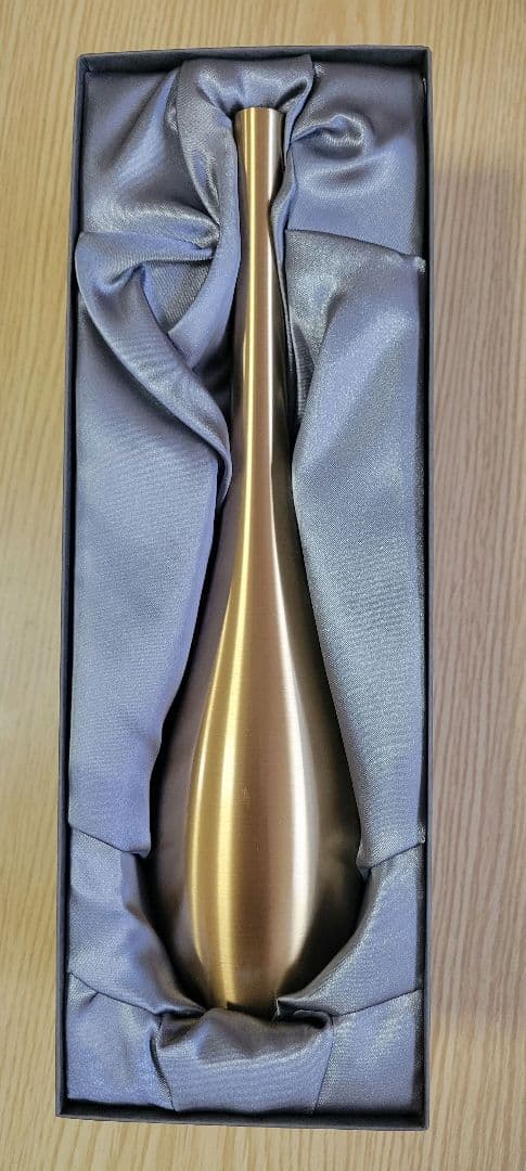 【新品】能作 そろり花瓶 Lサイズ&箸置 鶴亀セット