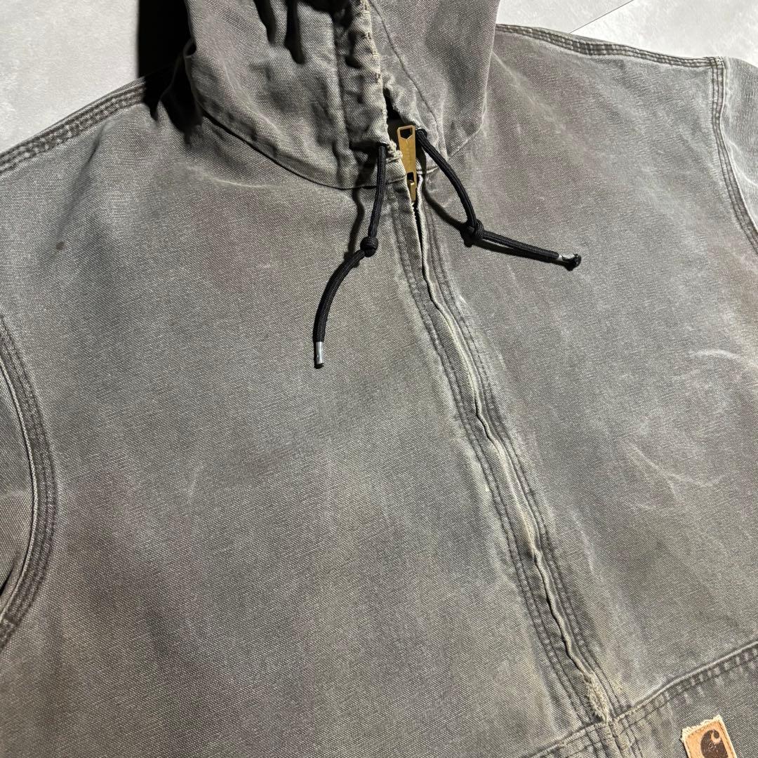 カーハート carhartt アクティブジャケット　ワークジャケット　ベージュ