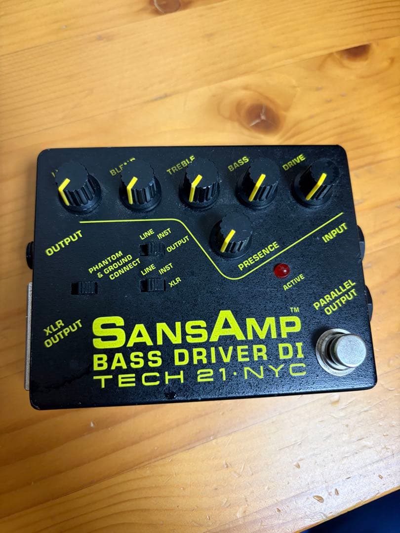 TECH21 SANSAMP BASS D DI サンズアンプ