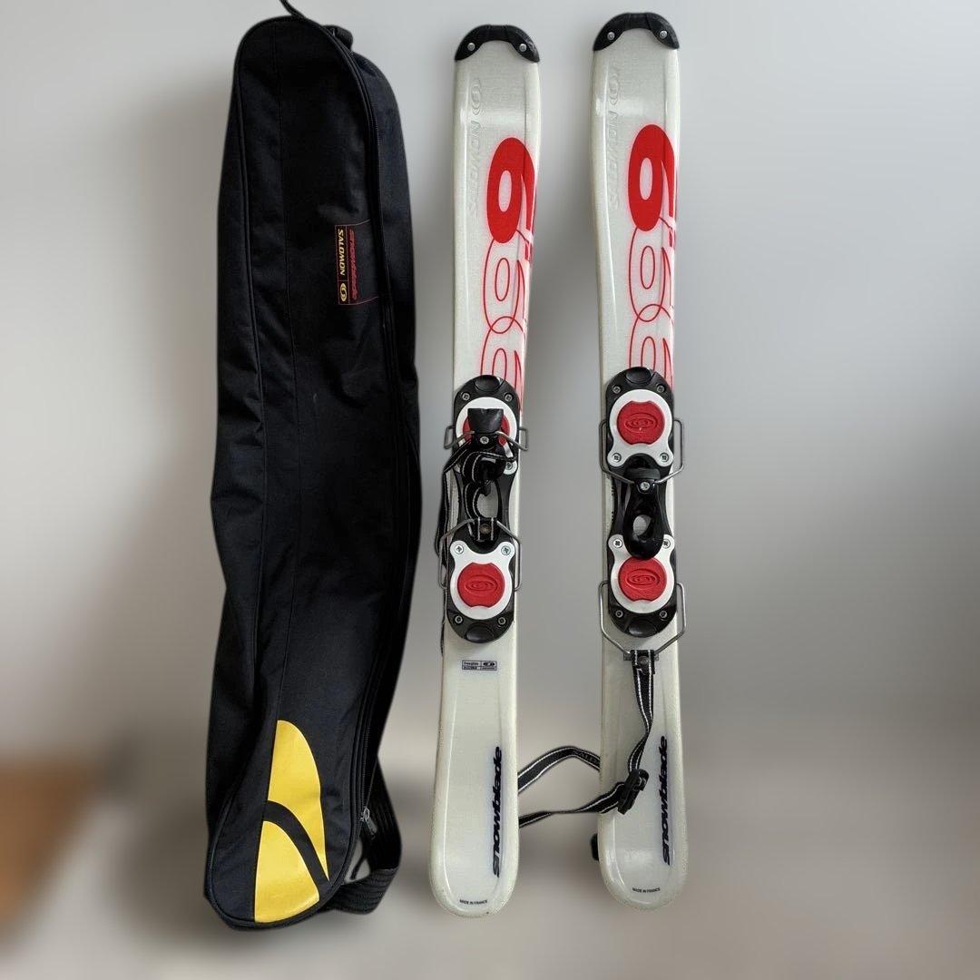 美品メルカリ祭期間値引　サロモン　ショートスキー　ファンスキー99.9