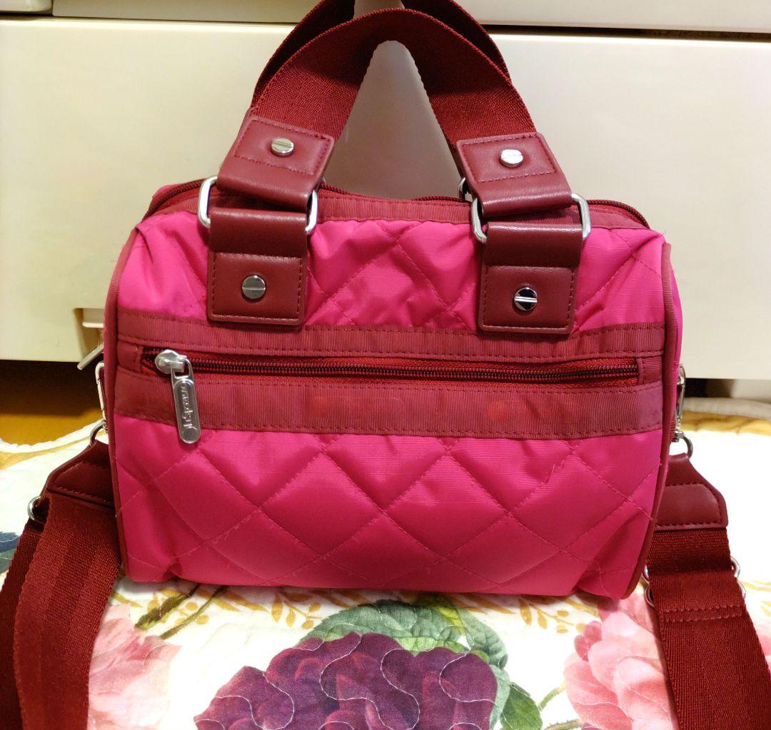 LeSportsac 神崎恵コラボ　ミニ ボストンバッグ