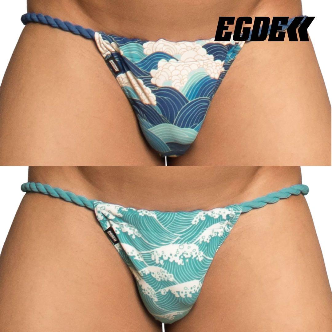 EGDE エッジ　青嵐　SEIRAN 現代式　黒猫　褌　ふんどし　 Tバック