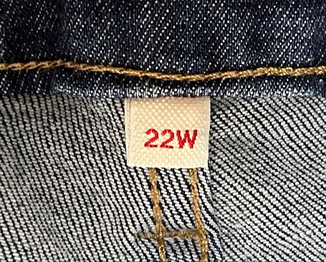 希少サイズ Levi's リーバイス デニムオーバーオール レディース 22W