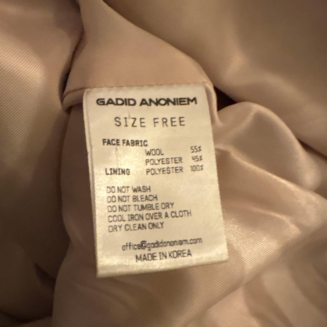 GADID ANONIEM ロングコート SHIMON