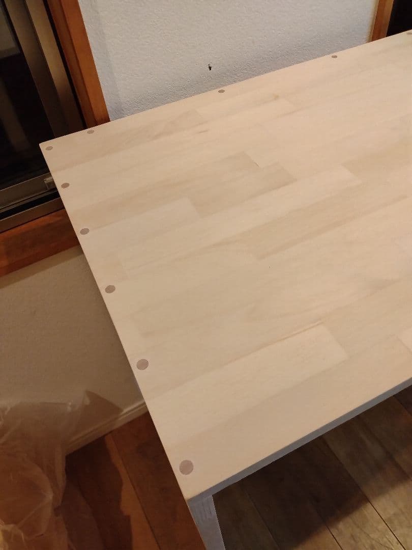 木製　ハンドメイド　オーダー　コの字　テーブル　カウンター　棚　シェルフ