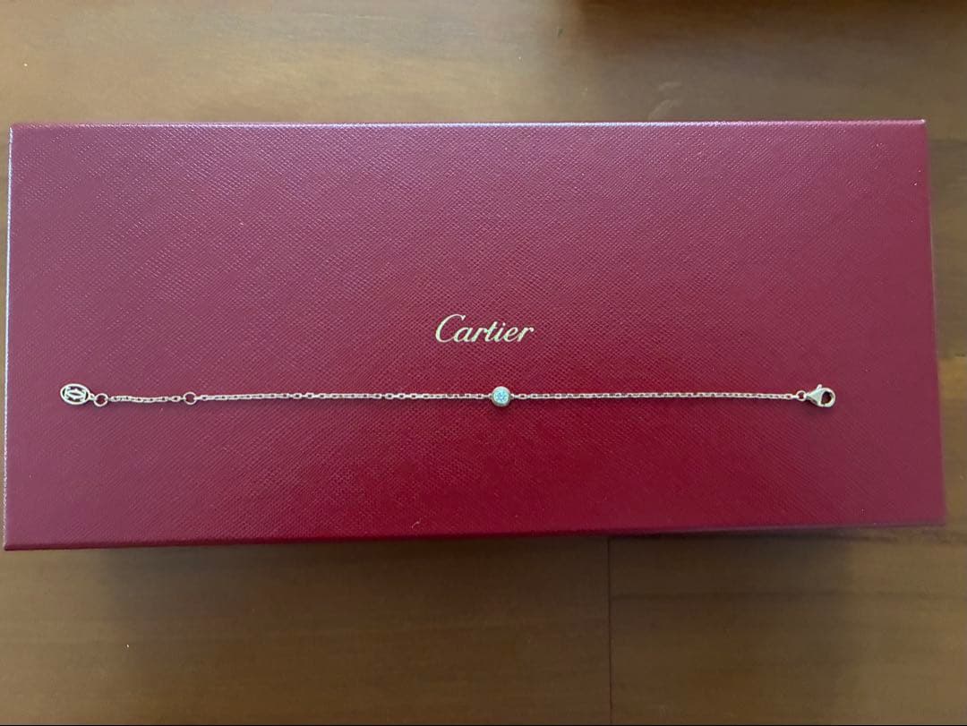 試着のみ【Cartier】カルティエ　ダムールブレスレット　LMピンクゴールド