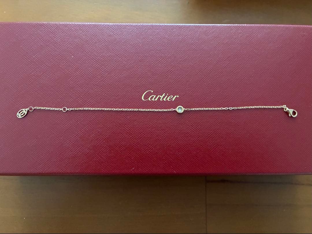 試着のみ【Cartier】カルティエ　ダムールブレスレット　LMピンクゴールド