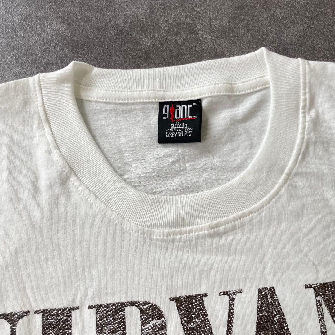 NIRVANA ニルヴァーナ カートコバーン L/S Tシャツ XL 長袖 白