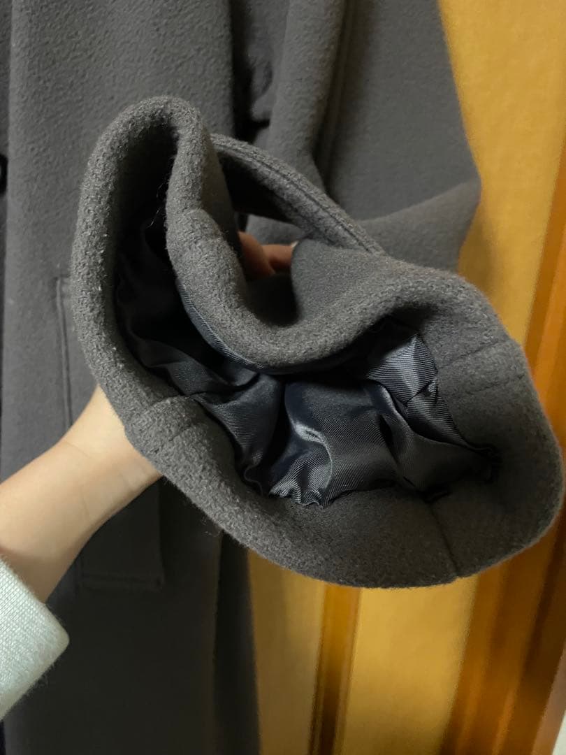 FRAY I.D バルマカンロングコート　モカ