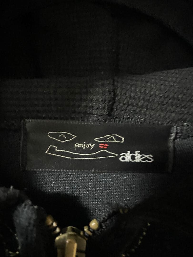 aldies メンズM パーカー　ベトジャン　スカジャン　ベロア　刺繍　ベトナム