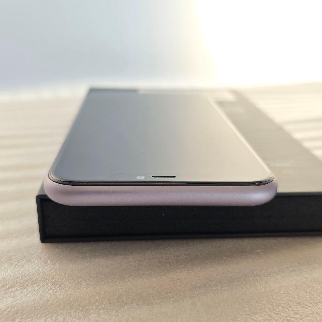 【バッテリ100%】iPhone 11 64GB パープル SIMフリー 極美品