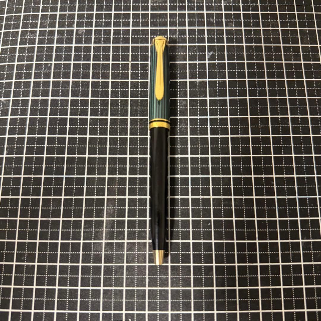 ペリカン ボールペン K300 緑縞