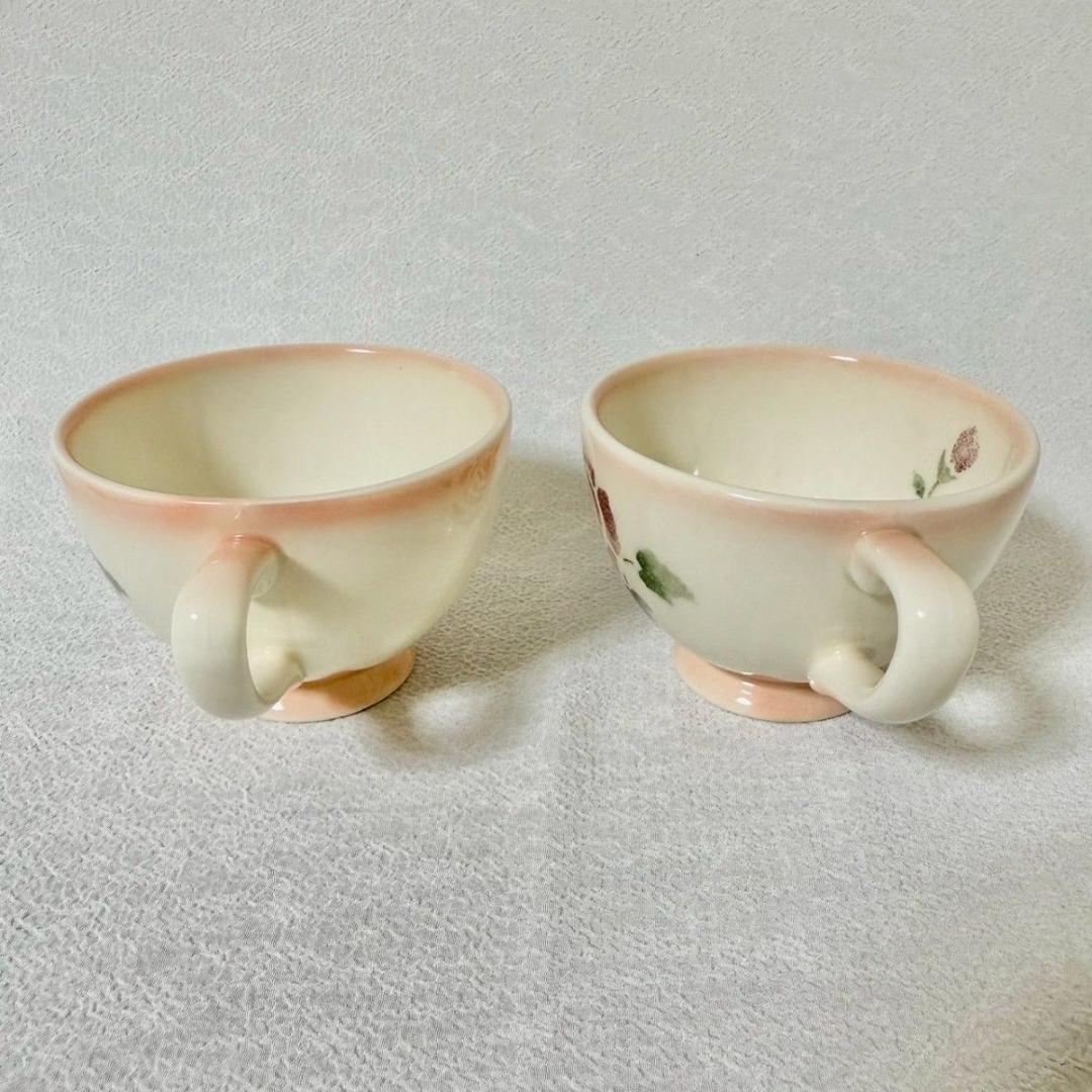 【廃盤品】Many　ローズ　プチメゾン 食器 陶器　ティーカップ　キャニスター