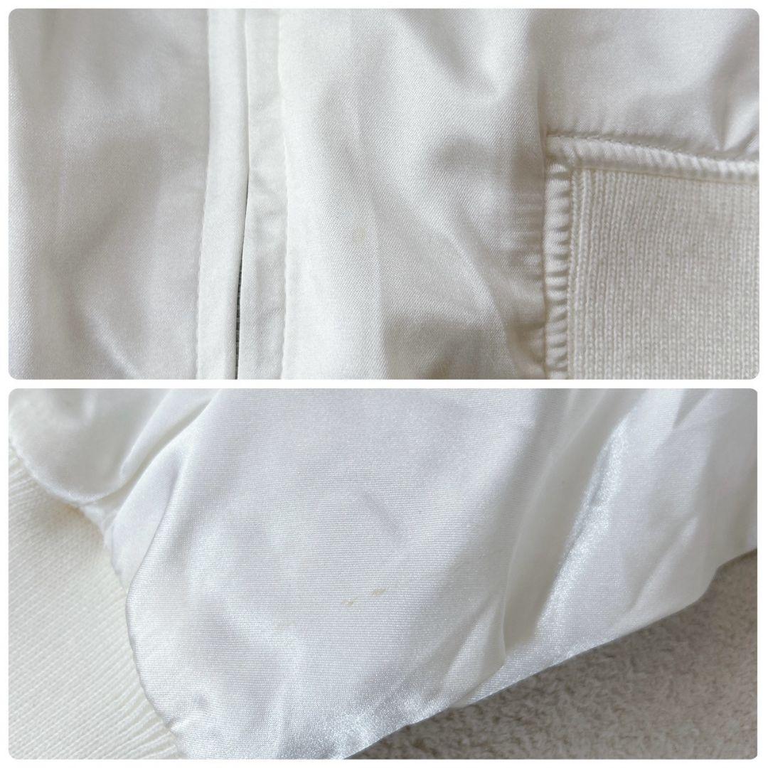 超希少 HOSHIHIME 星姫 ドラゴン スカジャン 和柄 フリー 白糸刺繍