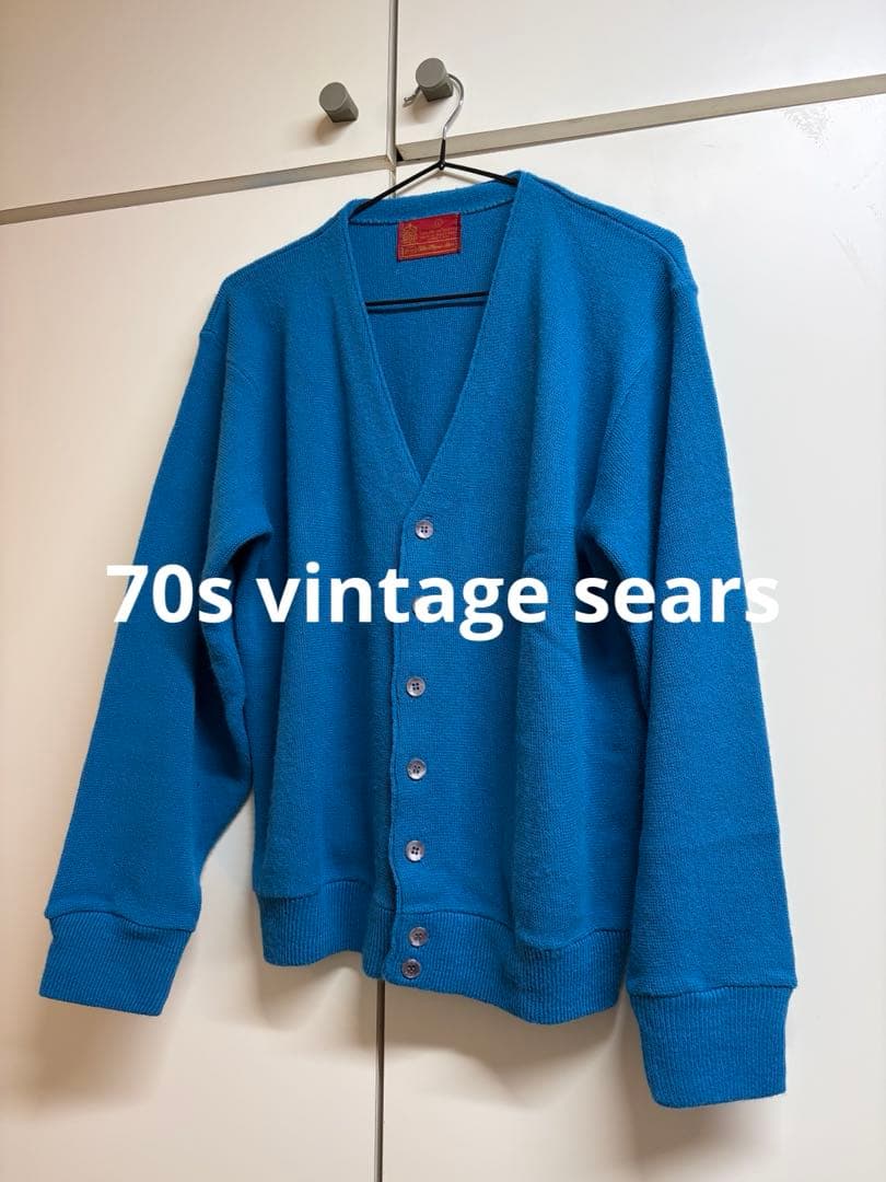 70s vintage sears カーディガン