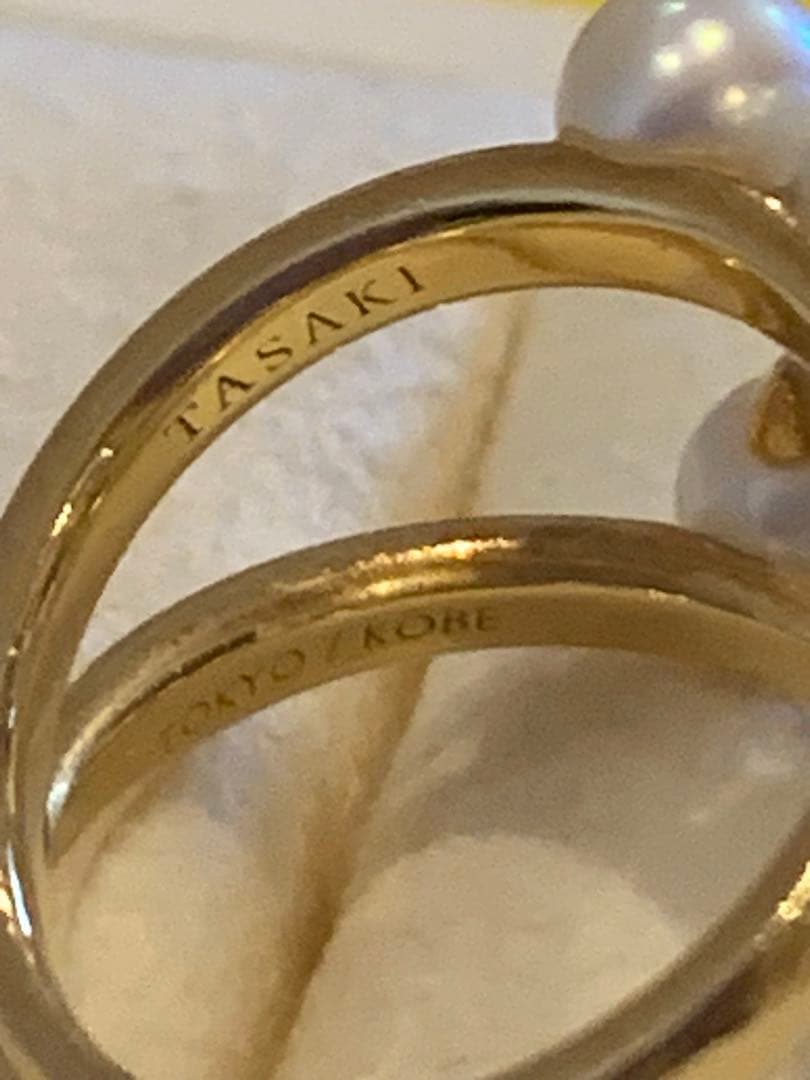 TASAKI タサキ　デインジャー　シグネチャーリング　9号　パール
