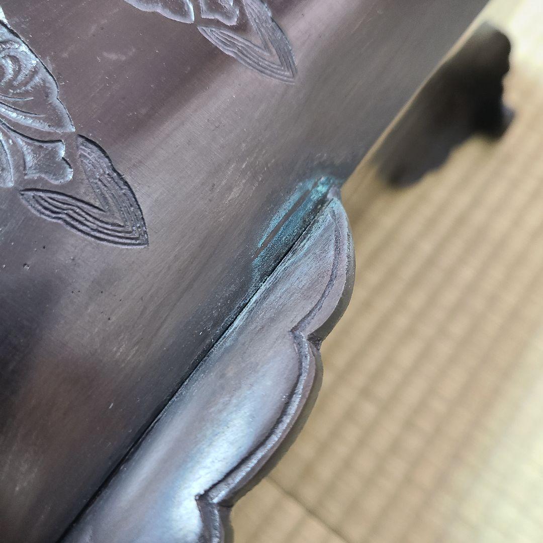 花器　菖浦地紋水盤