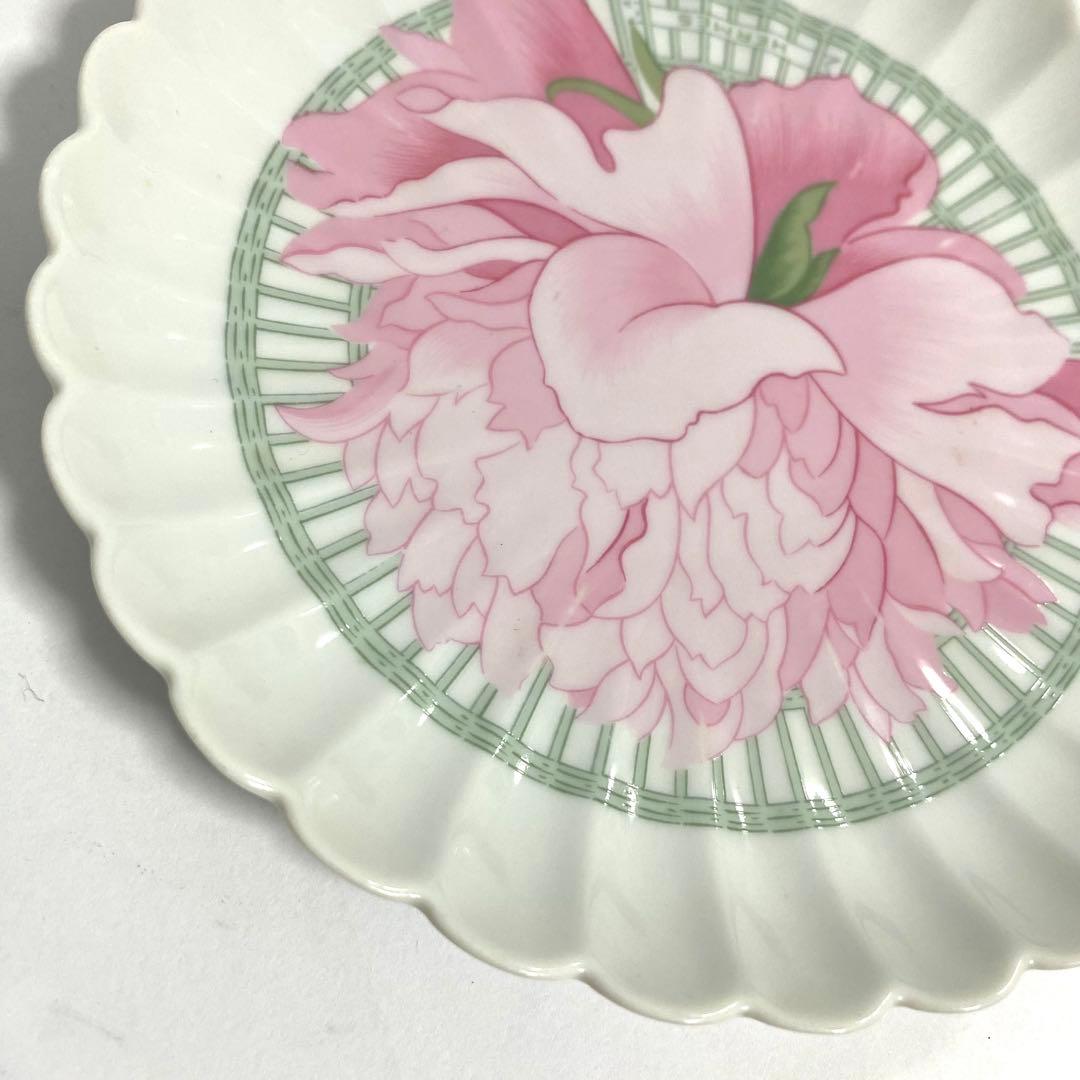 HERMES エルメス ピヴォワンヌ 芍薬 プレート　皿 15cm