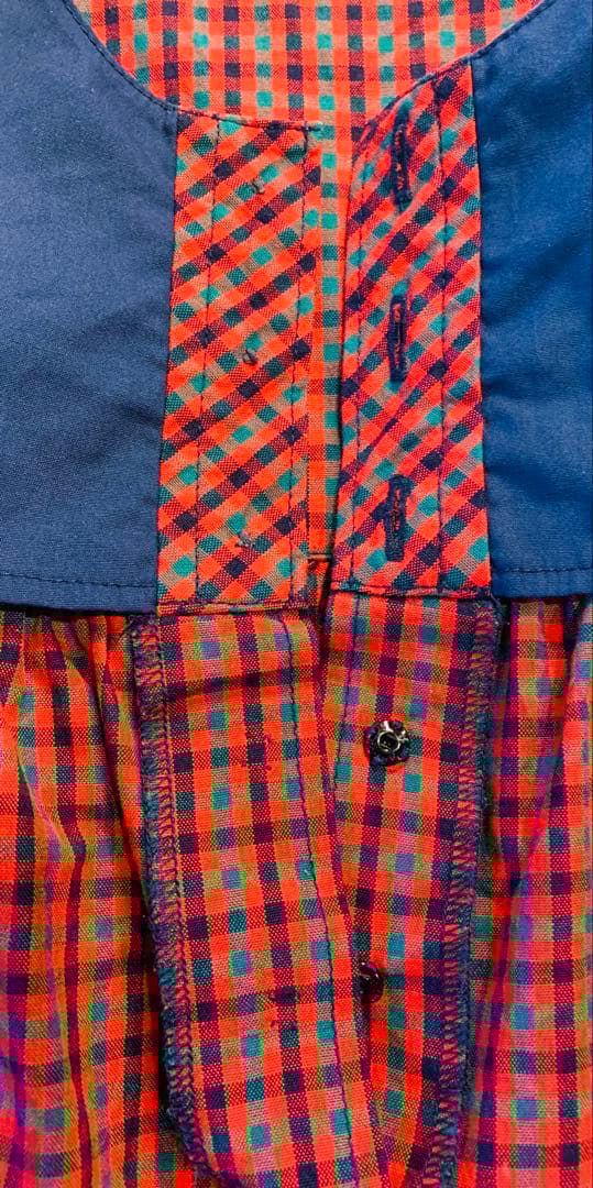 ⭐︎美品⭐︎familiar⭐︎ワンピース⭐︎ジャンパースカート⭐︎赤チェック⭐︎80cm