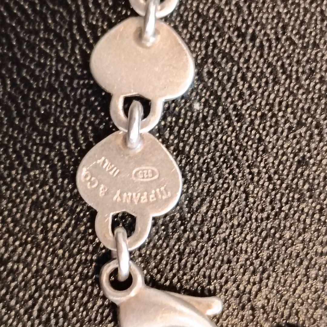 Tiffany & Co. ブレスレット　パフハート　ハートロック　シルバー