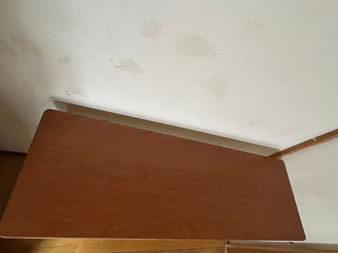 ウッドデスク　ウッドチェアー　学習机　昭和　レトロ