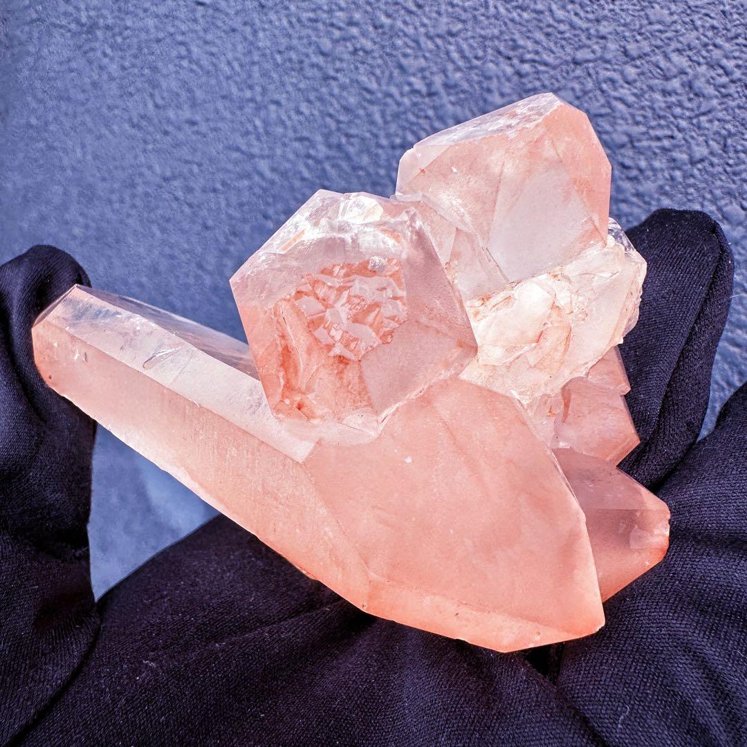 別格高級品❗️爆レア❗️両剣❗️超綺麗♡可愛い♡☆ピンクレムリアンシード原石A1348