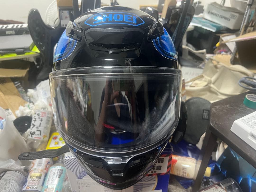 SHOEI Z-8 フルフェイスヘルメット 青/黒