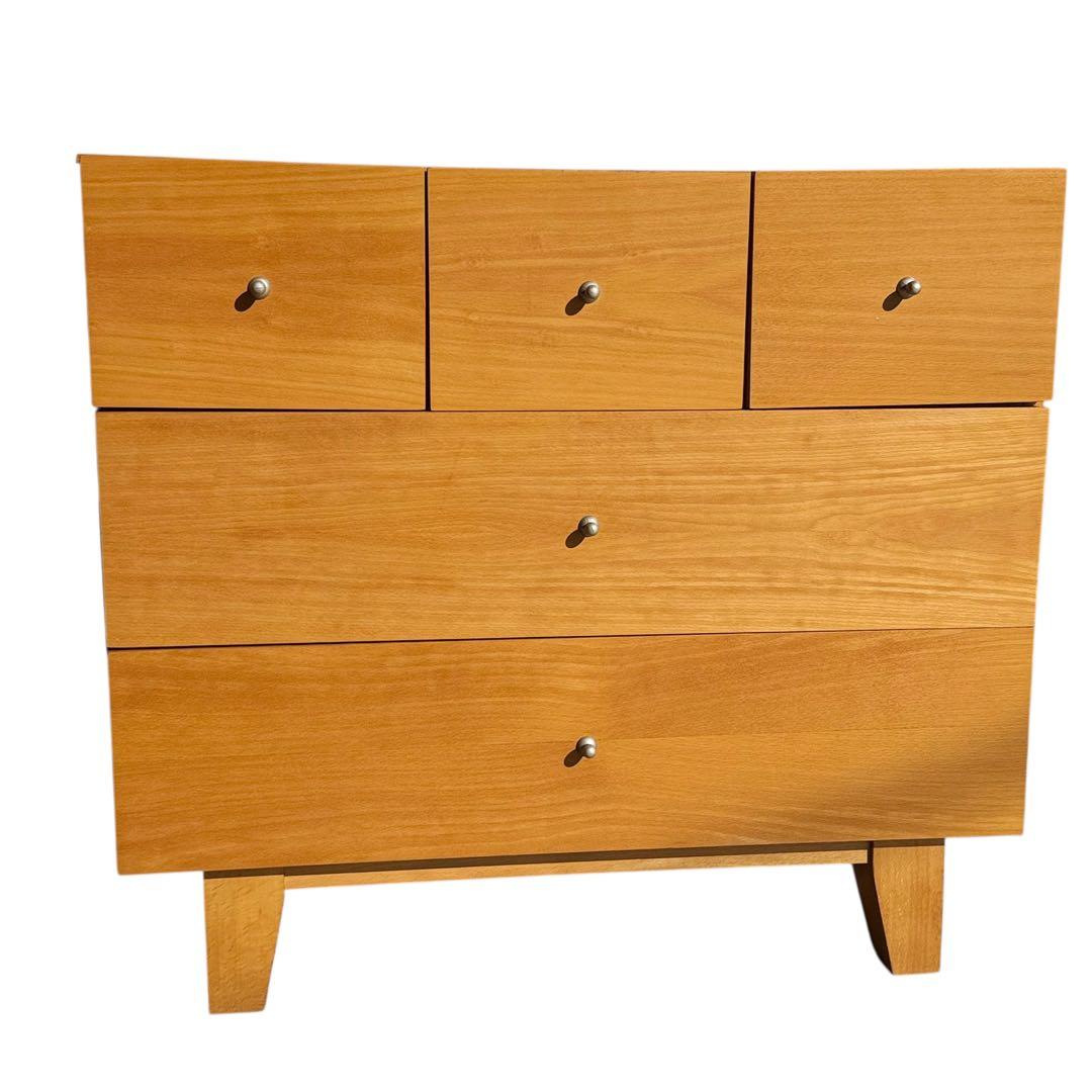 KZ025 【廃盤】unico MIO チェスト 北欧モダンデザインナチュラル