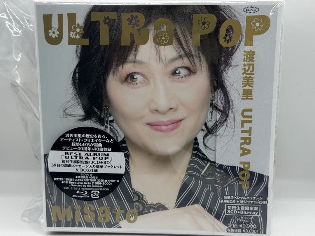 渡辺美里 ULTRA POP 初回生産限定盤 3CD+Blu-ray BOX