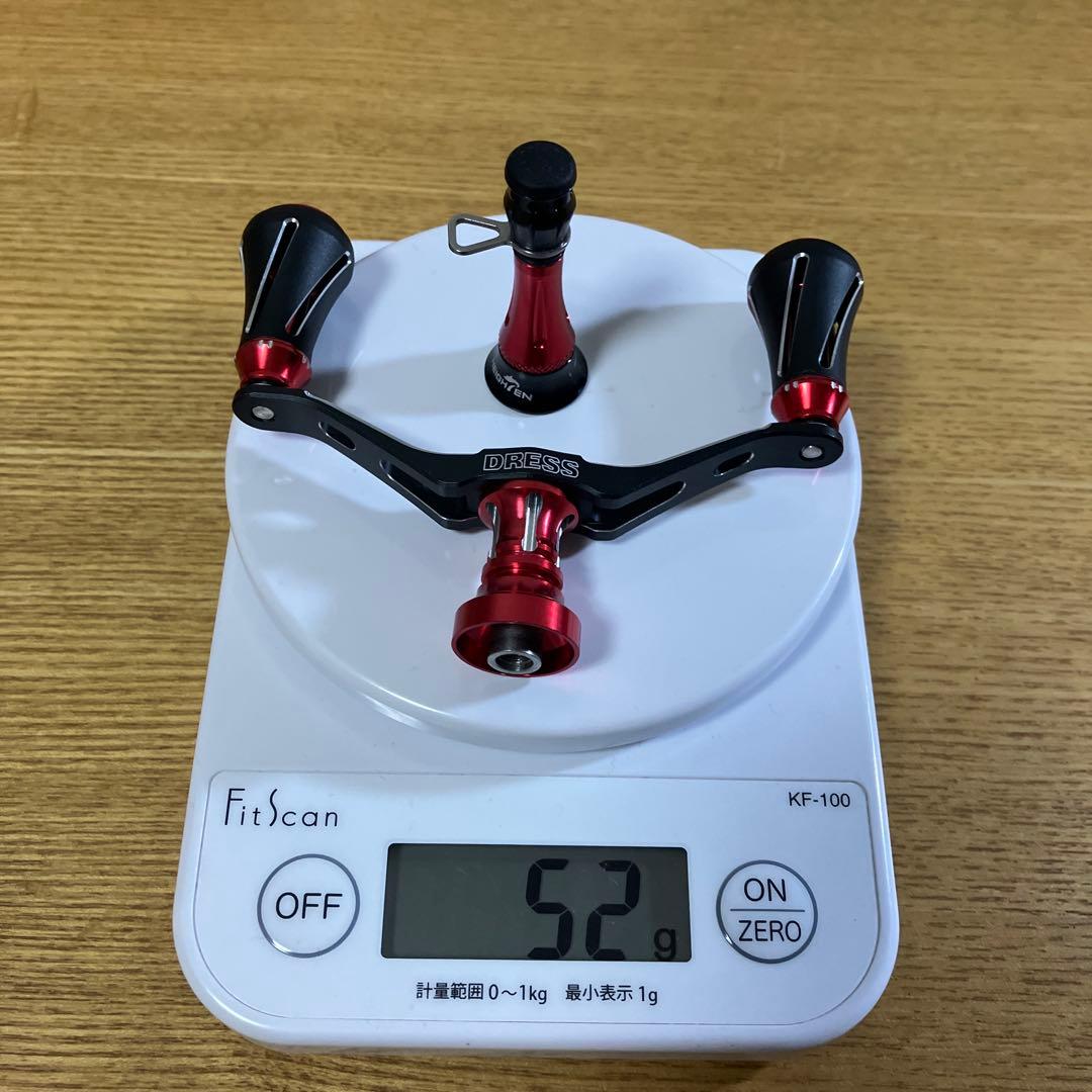 美品　ダイワ用　DRESS ダブルハンドル　ハイテン　スタンド　セット