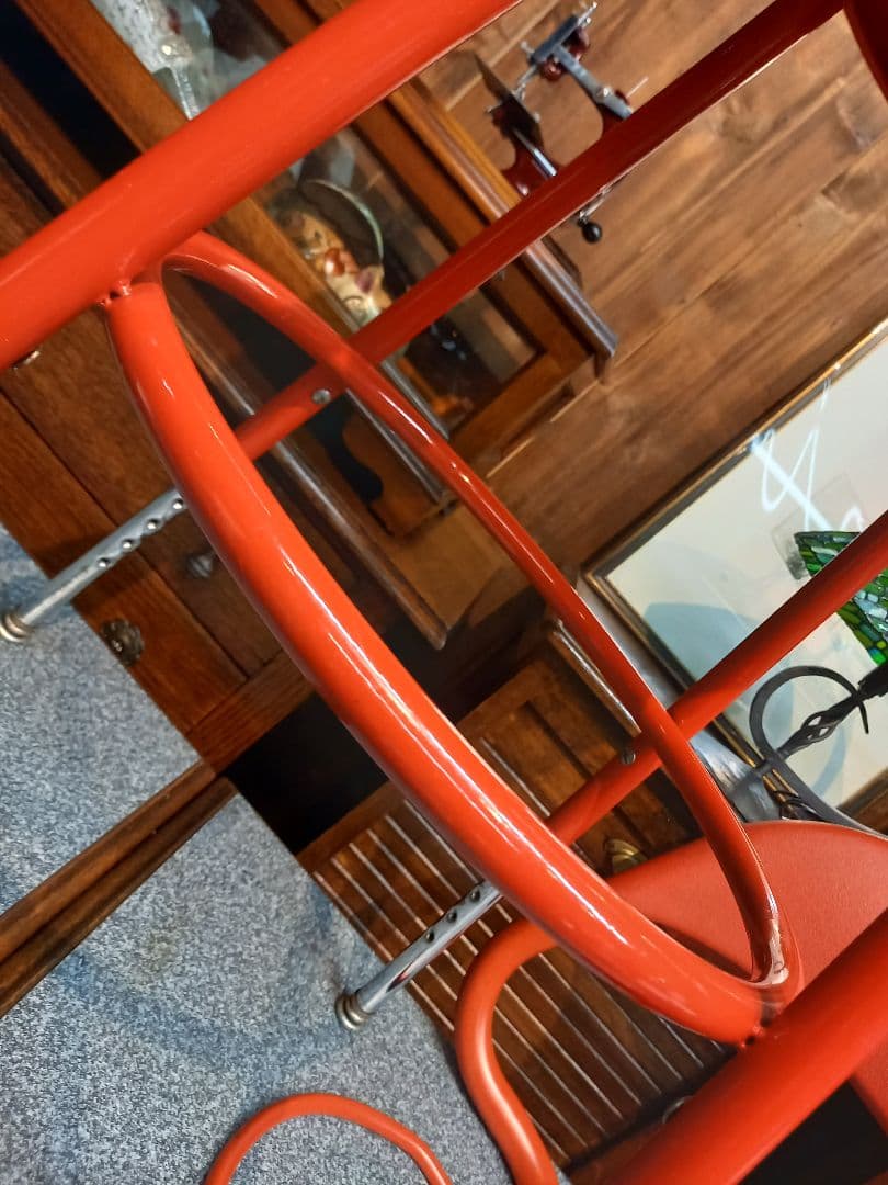 レア　1970s　アメリカ製　ヴィンテージ　スチール　インダストリアル　スツール