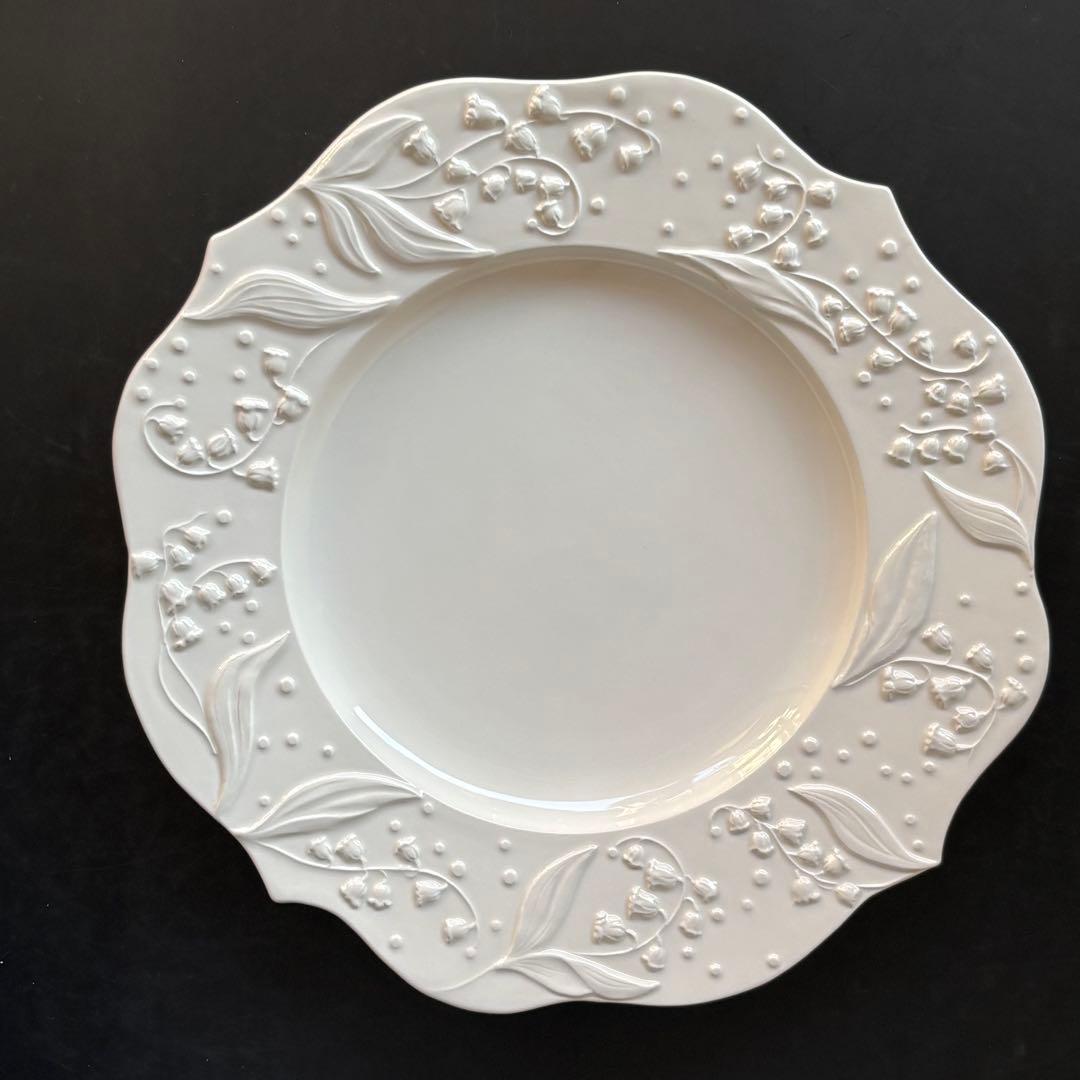 ディオール　メゾン　リリー ディオール　ディナープレート　すずらん　2枚セット