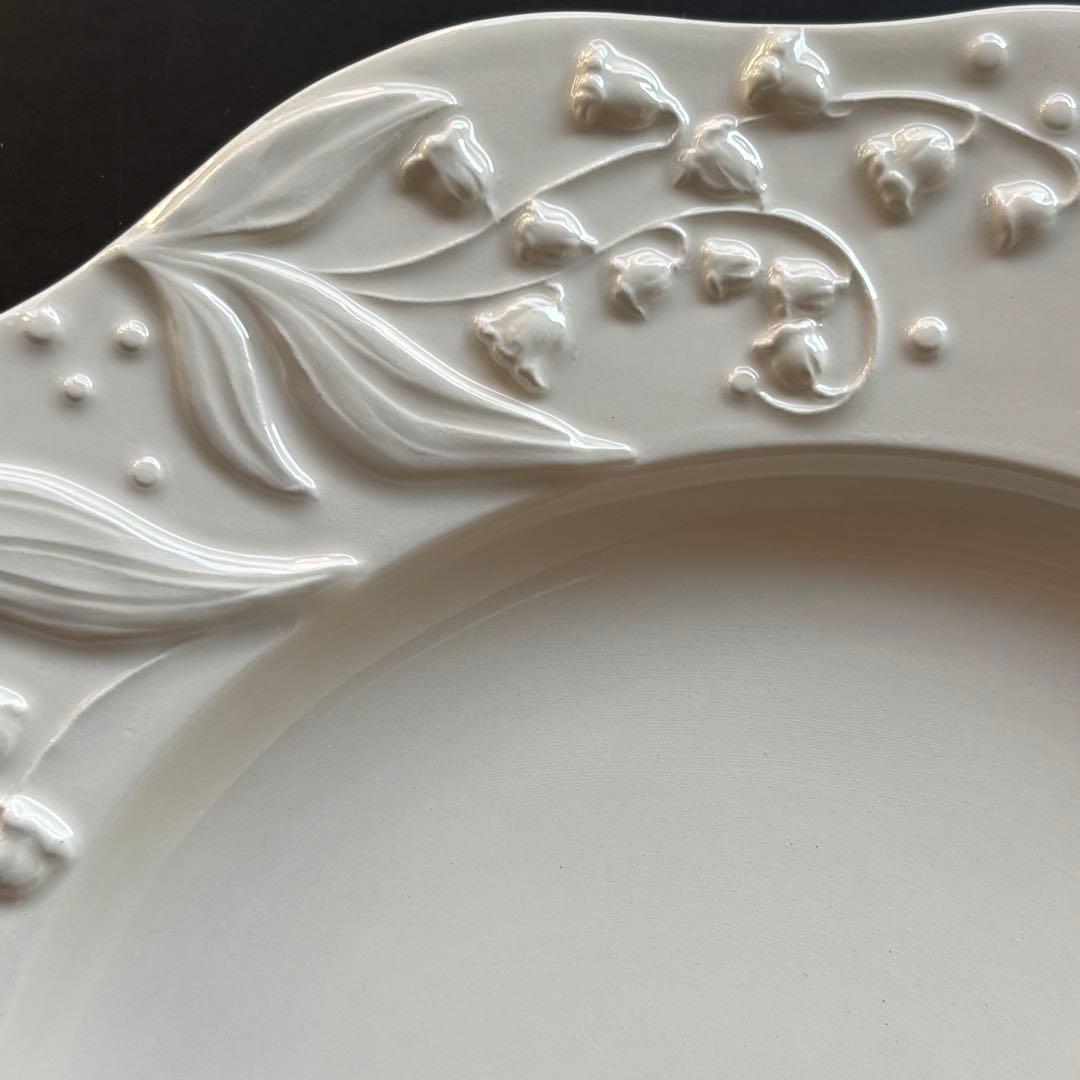 ディオール　メゾン　リリー ディオール　ディナープレート　すずらん　2枚セット