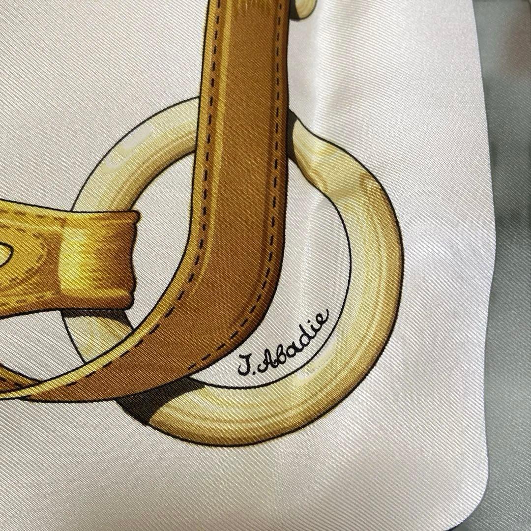 エルメスHERMES 90 カレ　コーチング　スカーフ　シルク　ビンテージ