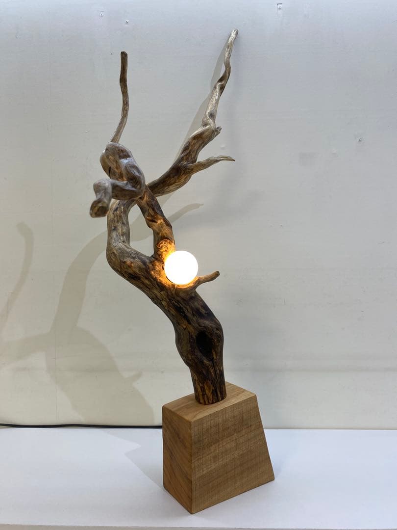 流木ライト　D+L NO.050