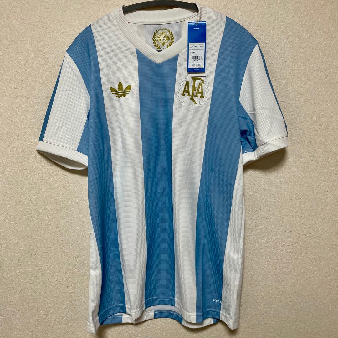 新品タグ付き アルゼンチン代表 50周年記念 ユニXL 定価13,200
