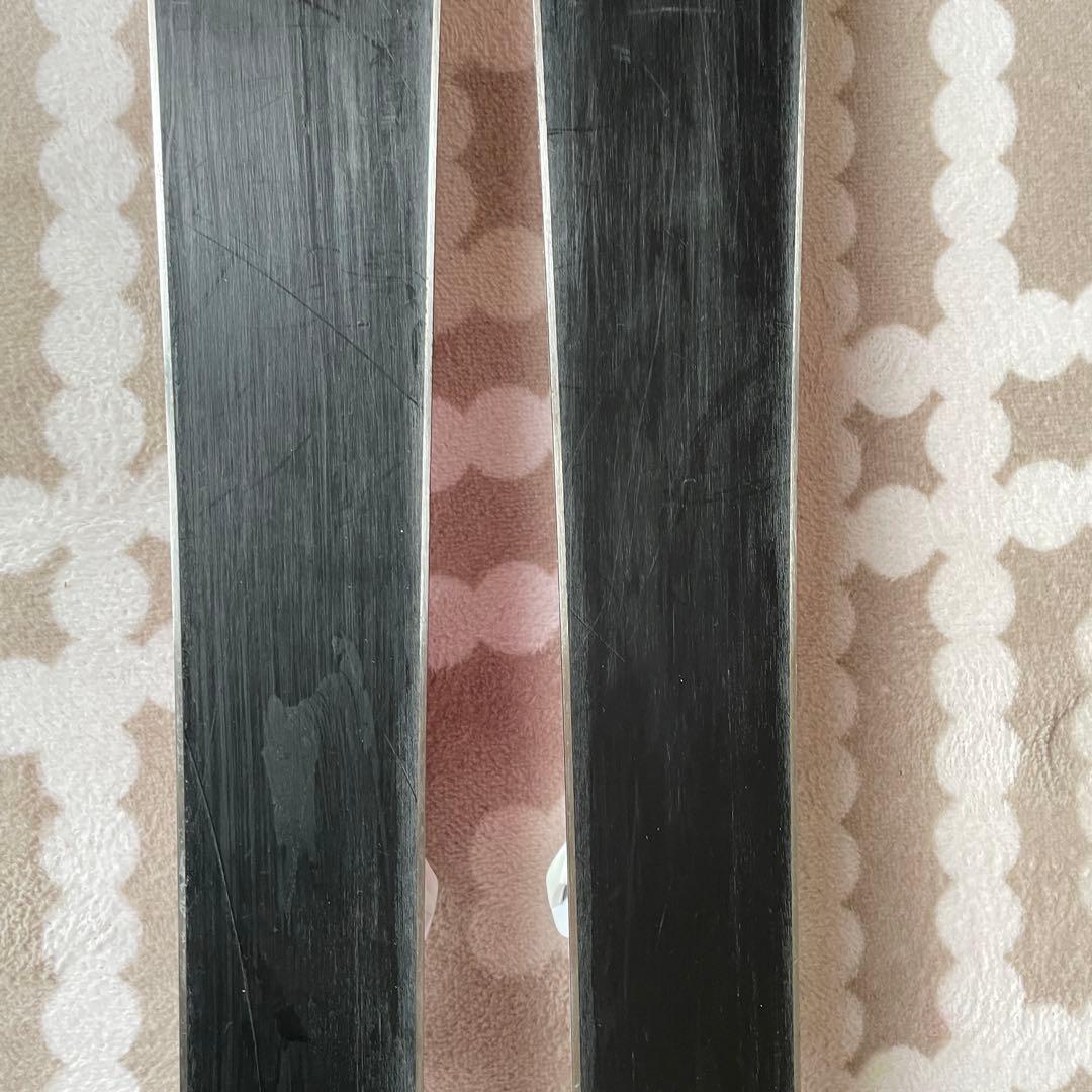 9999→KAZAMA SPAX 106cm スキー板 ピンク色レインボー